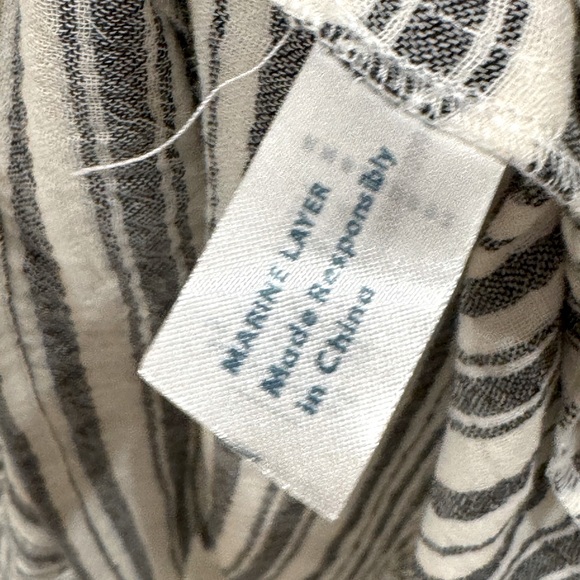 Marine Layer Corinne Double Cloth Maxi Dress - Picture 9 of 13